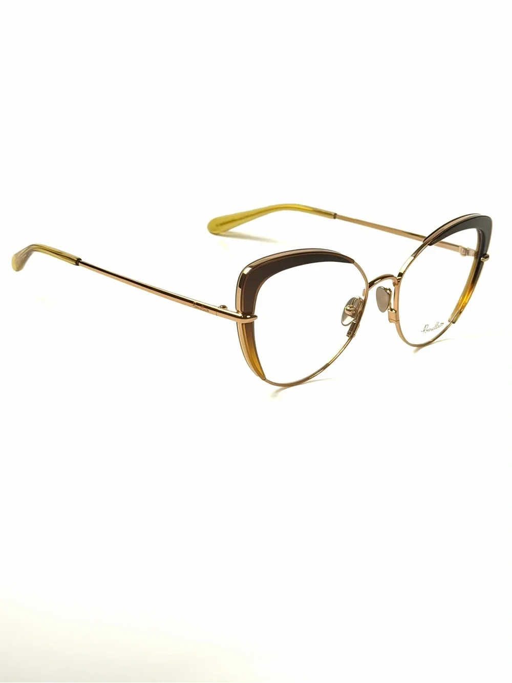 Pomellato PM0125O 003 Women's 54mm Brown Gold Opticals PM 0125 O 003